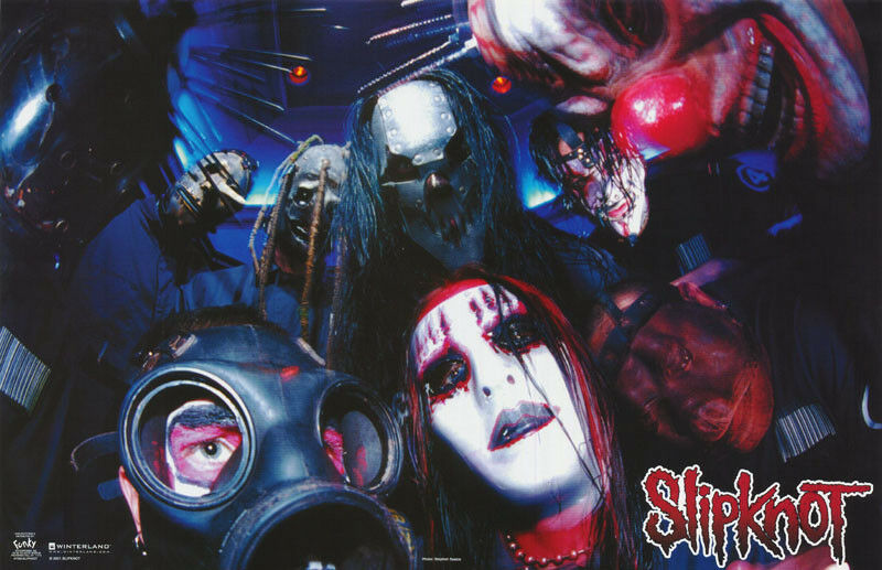 Poster :music: Slipknot - Group Posed      Free Shipping !  #7593    Lp33 O