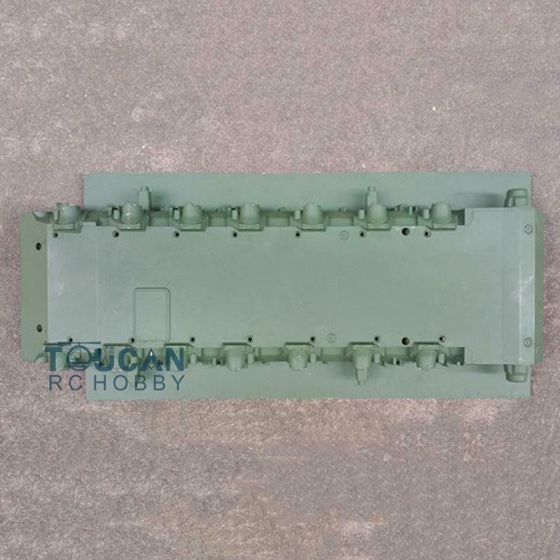 1/16 Scale Rc Tank German Leopard2a6 Full Metal Chassis Only Green Color