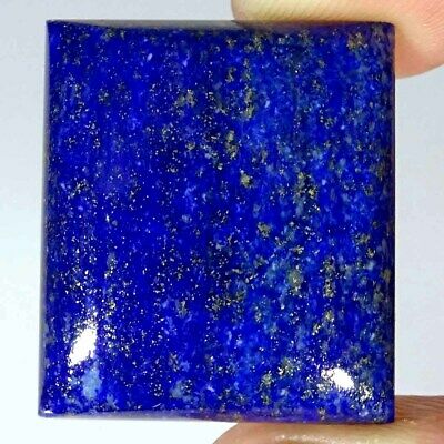 39.80cts Natural Lapis Lazuli Cushion Cabochon Loose Gemstone