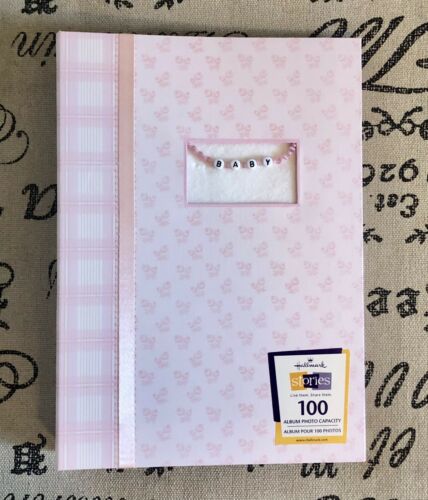 Hallmark Stories Baby Girl Photo Album Holds 100 4x6 Pictures With Room For More