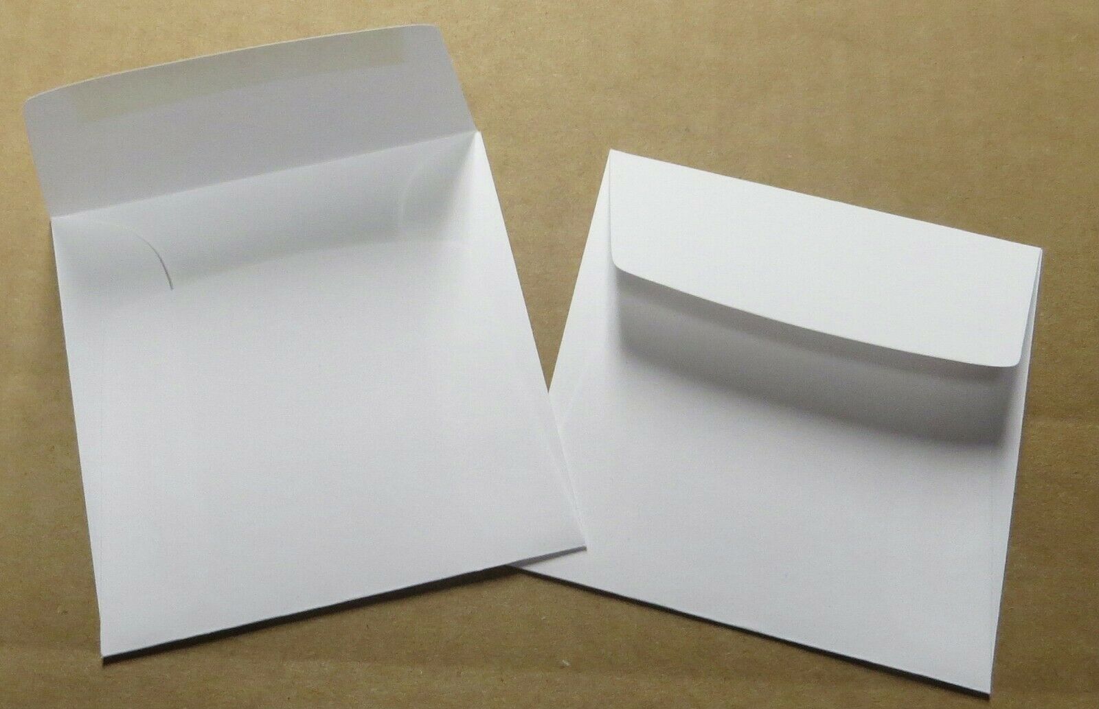 Pe33 ~ 25 3 1/8 X 3 1/8 Envelopes(3.125 X 3.125) For 3x3 Cards White Or Vanilla