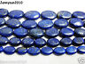 Natural Lapis Lazuli Gemstone Oval Beads 16'' 8mm 10mm 12mm 14mm 16mm 18mm 20mm