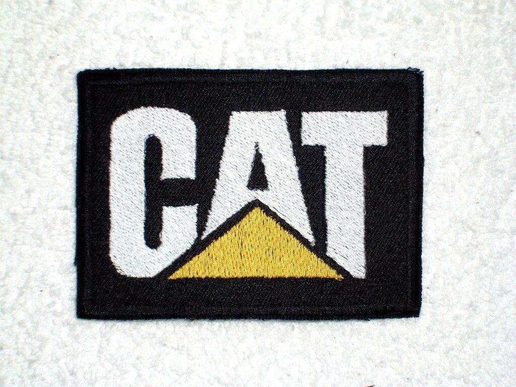 Cat Caterpillar Embroidered Patch Dozer,excavator,equipment,diesel